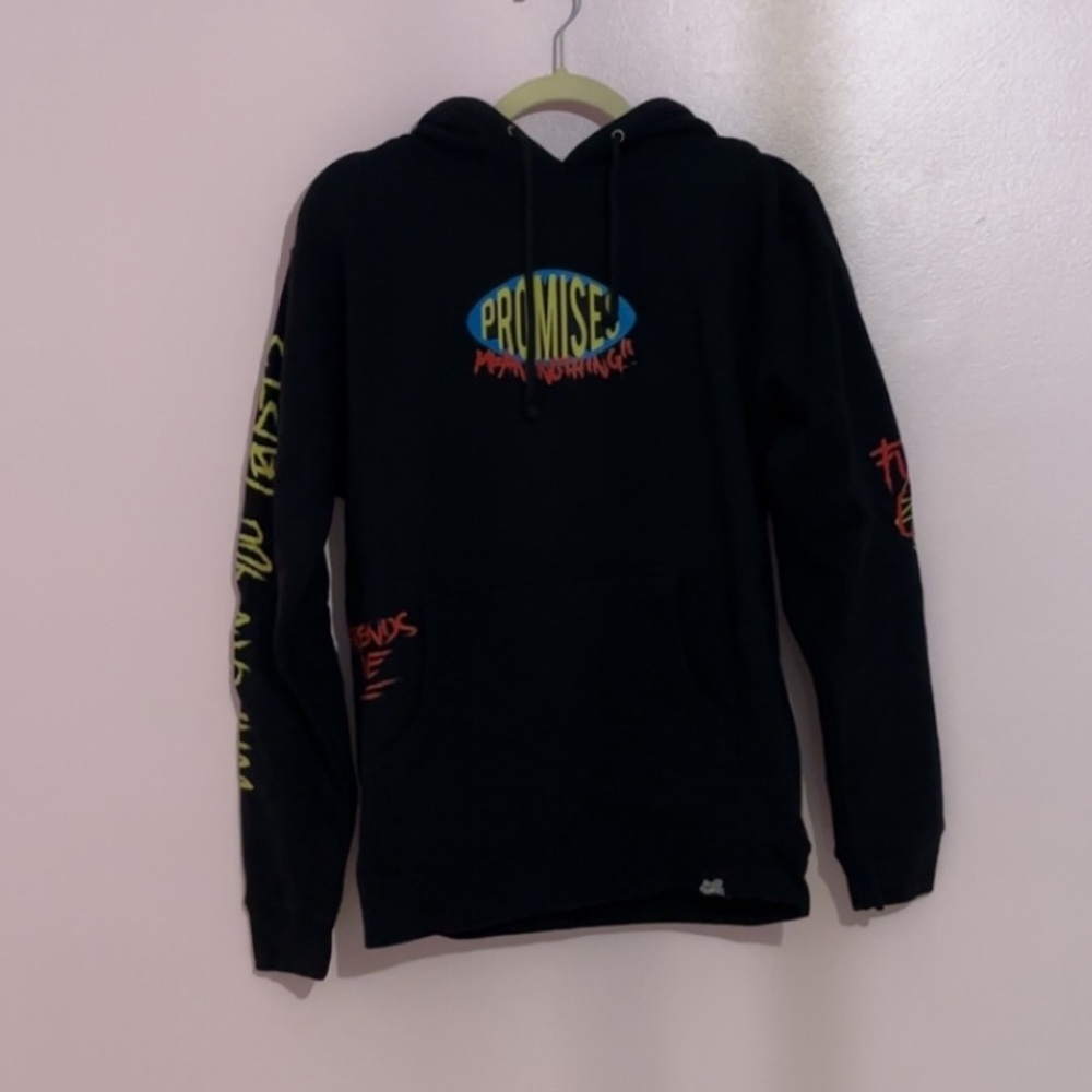 NWOT Unisex Broken Promises Karma Hoodie - Picture 4 of 17